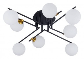 Потолочная люстра Arte Lamp Gemini A2243PL-8BK в Озерске - ozersk.ok-mebel.com | фото