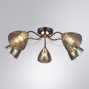 Потолочная люстра Arte Lamp Lily A4366PL-5BK в Озерске - ozersk.ok-mebel.com | фото 2