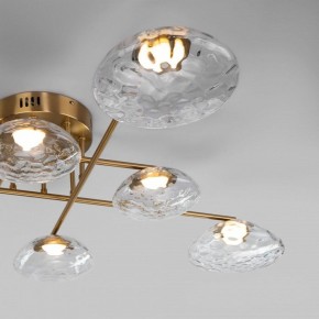 Потолочная люстра Eurosvet Ripple 50389 LED латунь в Озерске - ozersk.ok-mebel.com | фото 6