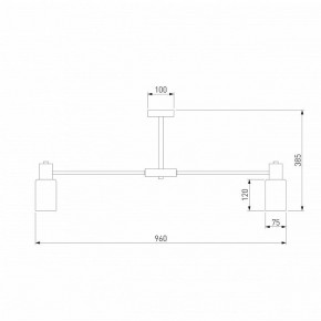 Потолочная люстра Eurosvet Vegga 70160/12 хром Smart в Озерске - ozersk.ok-mebel.com | фото 4