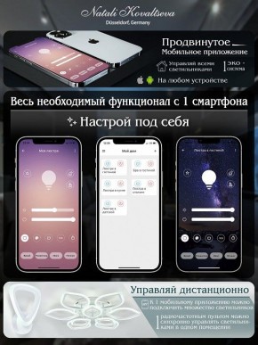 Потолочная люстра Natali Kovaltseva COBRA LED LAMPS 81121/7C в Озерске - ozersk.ok-mebel.com | фото 7
