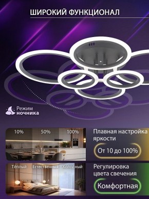 Потолочная люстра Natali Kovaltseva HOME LED LAMPS 81440 в Озерске - ozersk.ok-mebel.com | фото 6
