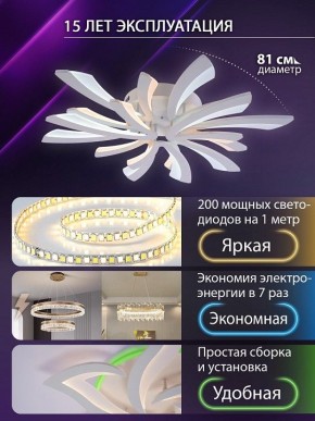 Потолочная люстра Natali Kovaltseva VIO LED LAMPS 81454 в Озерске - ozersk.ok-mebel.com | фото 5