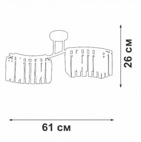 Потолочная люстра Vitaluce V5884 V5884-0/4PL в Озерске - ozersk.ok-mebel.com | фото 4