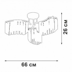 Потолочная люстра Vitaluce V5884 V5884-0/6PL в Озерске - ozersk.ok-mebel.com | фото 3