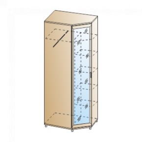 Прихожая Мелисса композиция 10 (Гикори Джексон светлый) в Озерске - ozersk.ok-mebel.com | фото 6