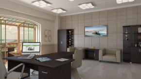 Приставка для стола руководителя Премиум Пр.Б-12 в Озерске - ozersk.ok-mebel.com | фото 4
