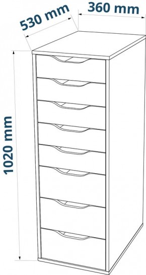 S01439 Ингар Д 132 стол письменный 132x58x76, белый в Озерске - ozersk.ok-mebel.com | фото