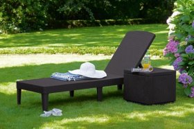 Шезлонг Джайпур (Jaipur Sun lounger) виски-коричневый в Озерске - ozersk.ok-mebel.com | фото 2