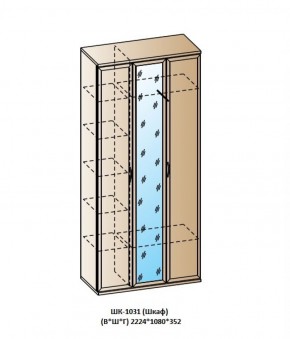 ШК-1031 (Шкаф) в Озерске - ozersk.ok-mebel.com | фото