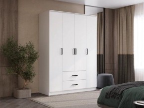 Шкаф 4-х створчатый Титан (белый) в Озерске - ozersk.ok-mebel.com | фото 5