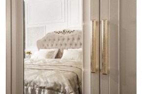 Шкаф 5-ти ств с зеркалами Мокко (бежевый) в Озерске - ozersk.ok-mebel.com | фото 4