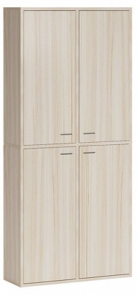 Шкаф книжный Домино СУ(ш2в2)+4ФГ в Озерске - ozersk.ok-mebel.com | фото