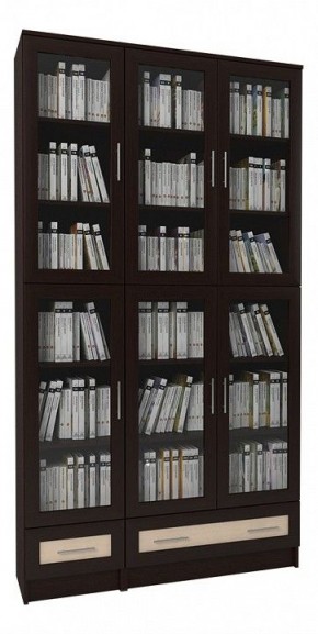 Шкаф книжный Мебелайн-27 в Озерске - ozersk.ok-mebel.com | фото