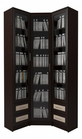 Шкаф книжный Мебелайн-38 в Озерске - ozersk.ok-mebel.com | фото