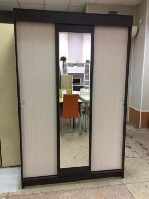 Шкаф-купе Басса ШКК 551 шимо шимо светлый/темный в Озерске - ozersk.ok-mebel.com | фото 2