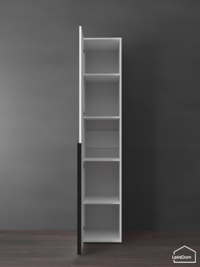 Шкаф Linnea MHR-1-2 2050х400х510 (Белый-М 11.1.2) в Озерске - ozersk.ok-mebel.com | фото 4