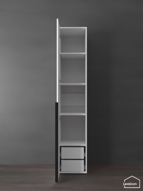 Шкаф Linnea MHR-1-3 2050х400х510 (Белый-М 11.1.2) в Озерске - ozersk.ok-mebel.com | фото 7