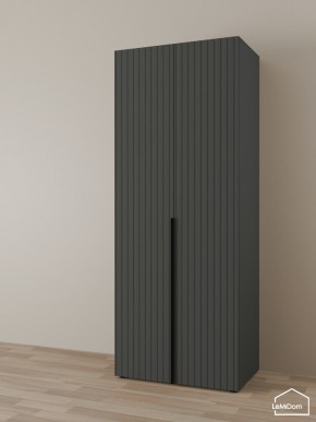 Шкаф Linnea MHR-2 2050х800х510 (Графит-М 11.1.25) в Озерске - ozersk.ok-mebel.com | фото