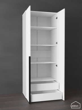 Шкаф Linnea MHR-2-4 2050х800х510 (Белый-М 11.1.2) в Озерске - ozersk.ok-mebel.com | фото 5
