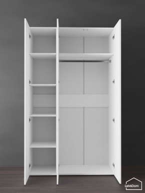 Шкаф Linnea MHR-3PO-1 2050х1200х510 (Белый-М 11.1.1) в Озерске - ozersk.ok-mebel.com | фото 5
