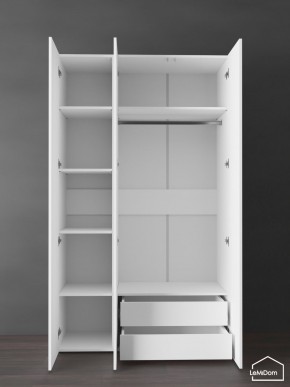 Шкаф Linnea MHR-3PO-2 2050х1200х510 (Белый-М 11.1.2) в Озерске - ozersk.ok-mebel.com | фото 5