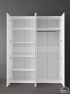 Шкаф Linnea MHR-4PO-1 2050х1600х510 (Белый-М 11.1.2) в Озерске - ozersk.ok-mebel.com | фото 4