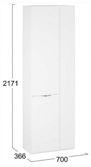 Шкаф платяной Глосс СМ-319.07.016 в Озерске - ozersk.ok-mebel.com | фото 4