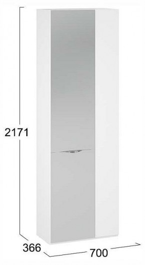 Шкаф платяной Глосс СМ-319.07.017 в Озерске - ozersk.ok-mebel.com | фото 4