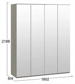 Шкаф платяной Либерти СМ-297.07.443 в Озерске - ozersk.ok-mebel.com | фото 4