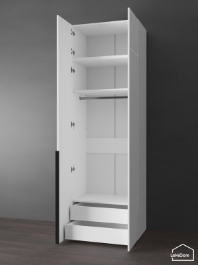 Шкаф с антресолью Linnea MHR-2A-3 2450х800х510 (Белый-М 11.1.2) в Озерске - ozersk.ok-mebel.com | фото 5