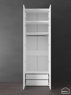 Шкаф с антресолью Linnea MHR-2POA-3 2450х800х510 (Белый-М 11.1.1) в Озерске - ozersk.ok-mebel.com | фото 5