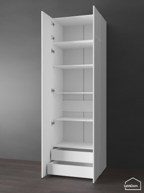 Шкаф с антресолью Linnea MHR-2POA-4 2450х800х510 (Белый-М 11.1.2) в Озерске - ozersk.ok-mebel.com | фото 5