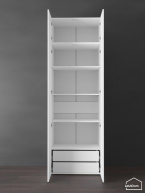 Шкаф с антресолью Linnea MHR-2POA-4 2450х800х510 (Белый-М 11.1.2) в Озерске - ozersk.ok-mebel.com | фото 6