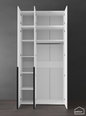 Шкаф с антресолью Linnea MHR-3A-1 2450х1200х510 (Белый-М 11.1.2) в Озерске - ozersk.ok-mebel.com | фото 5