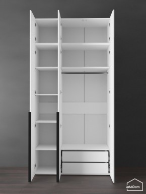 Шкаф с антресолью Linnea MHR-3A-2 2450х1200х510 (Белый-М 11.1.1) в Озерске - ozersk.ok-mebel.com | фото 6