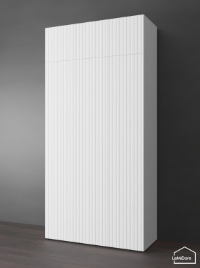 Шкаф с антресолью Linnea MHR-3POA-2 2450х1200х510 (Белый-М 11.1.2) в Озерске - ozersk.ok-mebel.com | фото