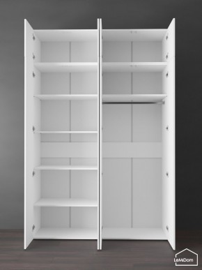 Шкаф с антресолью Linnea MHR-4POA-1 2450х1600х510 (Белый-М 11.1.2) в Озерске - ozersk.ok-mebel.com | фото 4
