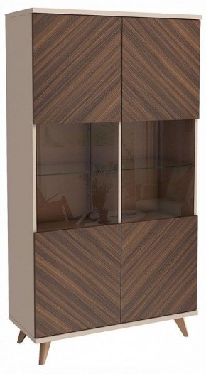 Шкаф-витрина Хармони 468.06 в Озерске - ozersk.ok-mebel.com | фото