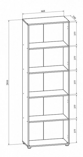 Шкаф-витрина Офис ОФ-303К в Озерске - ozersk.ok-mebel.com | фото 2