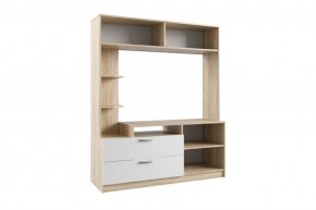 СОФИ СЦС1400.2 Гостиная №2 (дуб сонома/белый) в Озерске - ozersk.ok-mebel.com | фото