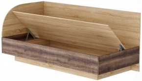 СОНАТА КРС- 900 Кровать (софа) с ПМ (дуб сонома/дуб сакраменто) в Озерске - ozersk.ok-mebel.com | фото 2