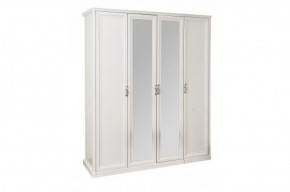 Спальня Мишель 4-х ств 1600 (белый матовый/экокожа) в Озерске - ozersk.ok-mebel.com | фото 2