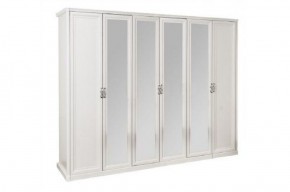 Спальня Мишель 6-ти ств (белый матовый/экокожа) в Озерске - ozersk.ok-mebel.com | фото 2