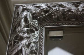 Спальный гарнитур Тиффани Premium черная/серебро в Озерске - ozersk.ok-mebel.com | фото 4