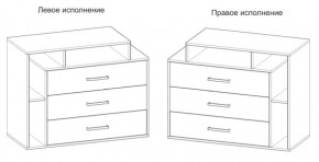 Спальный гарнитур Юнона (вариант-2) в Озерске - ozersk.ok-mebel.com | фото 4