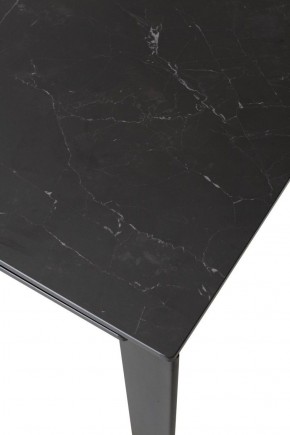 Стол CORNER 120 MATT BLACK MARBLE SOLID CERAMIC / BLACK, ®DISAUR в Озерске - ozersk.ok-mebel.com | фото 9