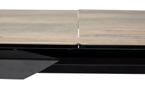 Стол CREMONA 180 KL-61 Под дерево, итальянская керамика / черный каркас, ®DISAUR в Озерске - ozersk.ok-mebel.com | фото 4