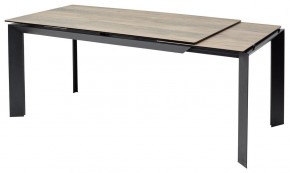Стол CREMONA 180 KL-61 Под дерево, итальянская керамика / черный каркас, ®DISAUR в Озерске - ozersk.ok-mebel.com | фото 7