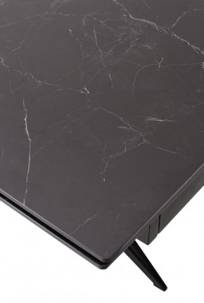 Стол FORIO 160 MATT BLACK MARBLE SOLID CERAMIC / BLACK, ®DISAUR в Озерске - ozersk.ok-mebel.com | фото 9